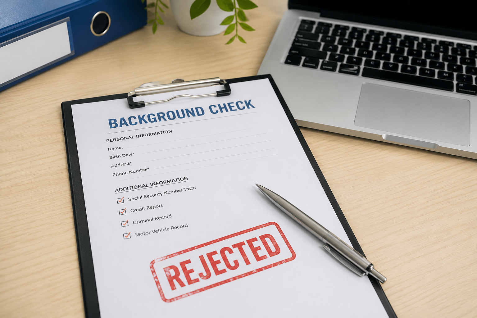 外資系企業のバックグラウンドチェックや経歴確認をイメージした画像。学歴・職歴の確認や内定取り消しリスクについて解説する記事のアイキャッチ。